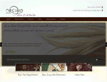 Tablet Screenshot of orchidsalonsc.com